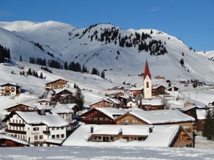 Snowiest ski area in the Alps - Warth-Schröcken, Austria