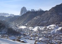 Best ski resorts for leisurely cruising - Ortisei, Italy