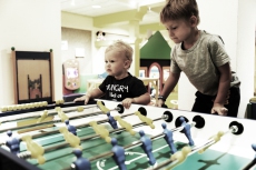 Supervised children's playroom in the family-friendly 4-star superior Hotel Steiner in Obertauern, Austria - Snow-wise - Best ski hotels for families