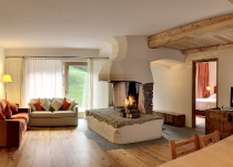Stunning apartments with romantic log fires in the Saint Hubertus Resort in Cervinia, Italy - Snow-wise - Best ski hotels for honeymoons and romantic getaways
