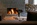 Open fire in the lounge of the luxury 5-star hotel The Omnia in Zermatt, Switzerland with its Matterhorn views, contemporary mountain lodge style, gourmet dining and state-of-the-art spa