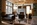 Lounge in the luxury 5-star hotel The Omnia in Zermatt, Switzerland with its Matterhorn views, contemporary mountain lodge style, gourmet dining and state-of-the-art spa