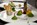 Gourmet cuisine in the luxury 5-star hotel The Omnia in Zermatt, Switzerland with its Matterhorn views, contemporary mountain lodge style, gourmet dining 