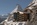 View of the Matterhorn behind the luxury 5-star hotel The Omnia in Zermatt, Switzerland with its Matterhorn views, contemporary mountain lodge style, gourmet dining