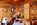 Dining room of the luxury 4-star family-run Hotel Evaldo in Arabba, Italy, with its stunning Dolomite views, swimming pool, spa and convenient location close to the ski lifts