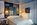 Bedroom in the 5-star luxury Tschuggen Grand Hotel in Arosa, Switzerland, with its private lift access to snow-sure slopes, gourmet dining, state-of-the-art spa and swimming pool, and kids club.