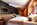 Bedroom in the luxury 4-star Hotel des Dromonts in Avoriaz, France's snowiest ski resort, with its ski-in/ski-out location, gourmet dining and pure altitude spa with rooftop hot tub.