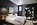 Bedroom in the modern urban chic, ski-in/ski-out 3-star hotel Le Totem (formerly known as the “Terminal Neige”) in Flaine, France, with fabulous spa and family-friendly buffet-style dining.