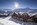 Exterior of the slopeside, ski-in/ski-out luxury 5-star Les Terrasses d’Eos self-catering apartments offering panoramic mountain views, and spa facilities including heated outdoor pool.
