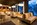 Bar lounge in the quirky, modern luxury 4-star RockyPop hotel in Flaine, France, with its central location close to the slopes, fabulous spa and leisure facilities, and range of dining options.